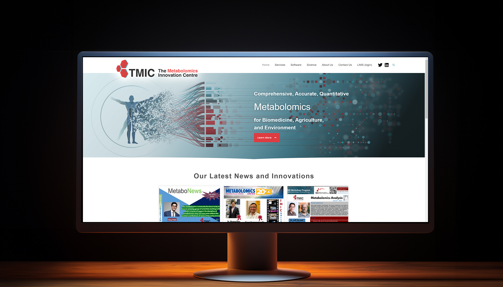 TMIC - The Metabolomics Innovation Centre Website